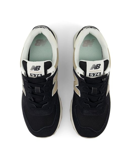 New Balance Black (Wmns) 574 Elephant Bone'