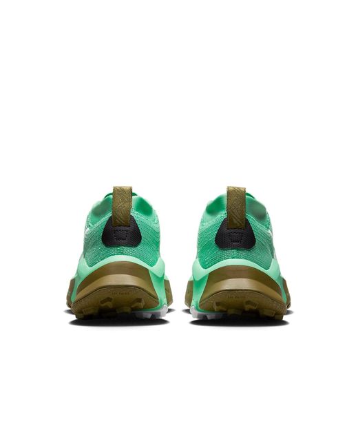 Nike Green Zoomx Zegama Trail 'Spring Flak' for men
