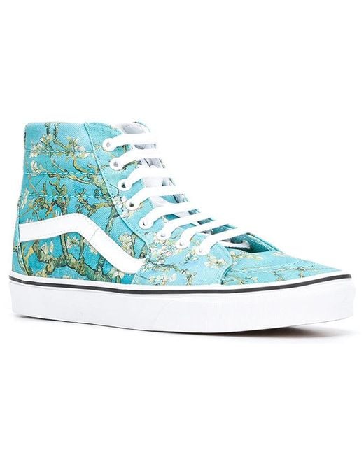 Vans Blue Vincent Van Gogh X Sk8-Hi 'Almond Blossom' for men