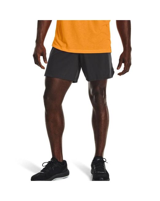Under Armour Gray Speedpocket 7" Shorts for men
