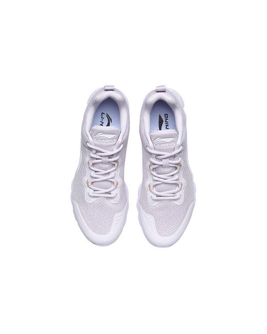 Li-ning Gray (Wmns) Running Shoes 'Light'