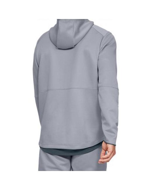 Under Armour Blue Warmup Training Sports Hooded Tops for men