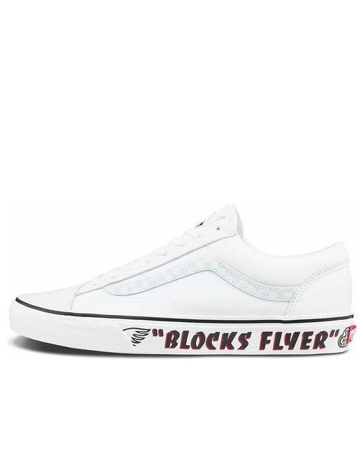 Vans White Se Bikes X Style 36 'Blocks Flyer for men