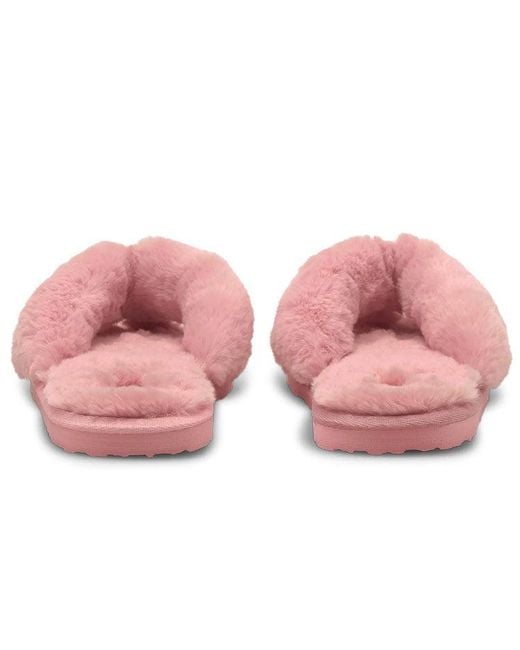 PUMA Pink (Wmns) Fluff Flip Slide 'Lotus'