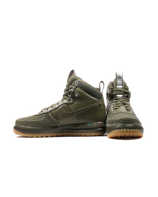 Nike Lunar Force 1 Duck Boot 'olive' in Green for Men | Lyst
