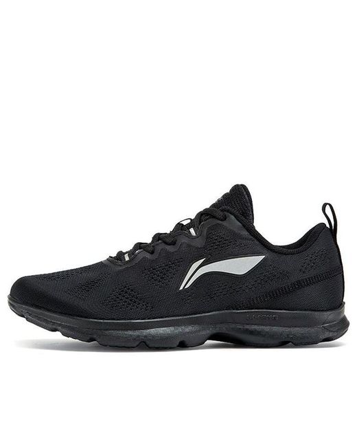 Li-ning Black Running Shoes for men