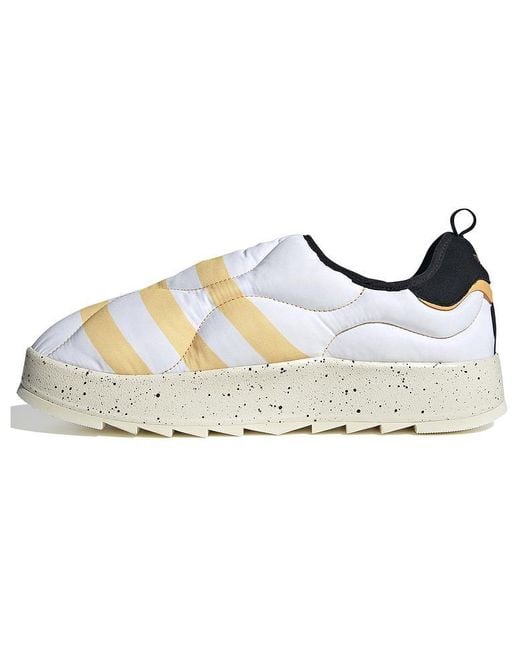Adidas White Puffylette for men