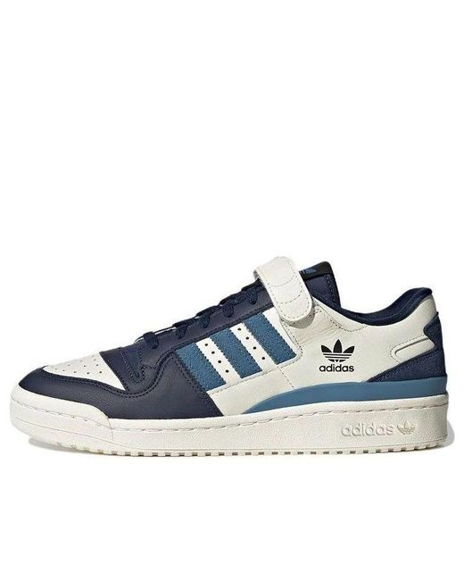 Adidas Blue Originals Forum 84 Low Dark' for men