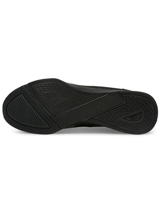 PUMA Black Flyer Runner Mesh Castlerock' for men