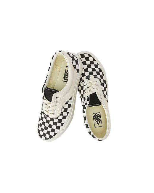 Vans White Era Classic Low Tops Casual Skateboarding Shoes for men