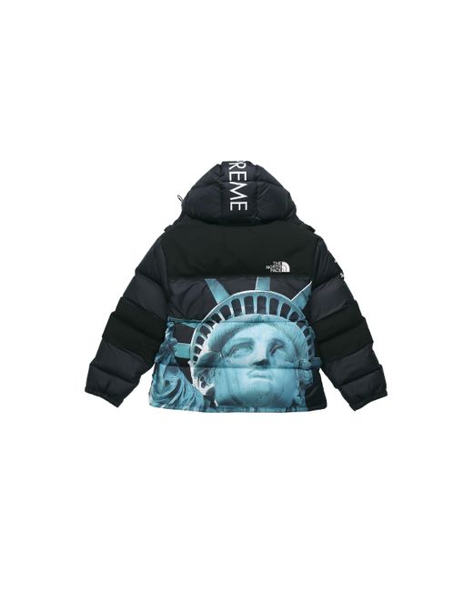 Supreme Blue X The North Face Statue Of Liberty Mountain Jacket for men