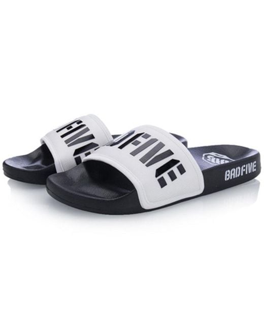 Li-ning Blue Bd5 Slide Sandals for men