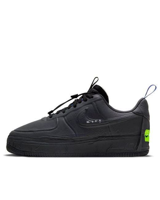Nike Black Air Force 1 Low Experimental for men