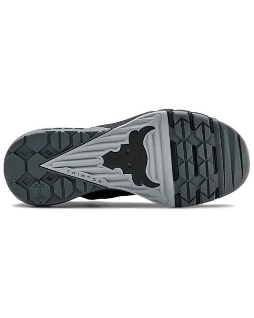 Under Armour Black Armour Project Rock Runners for men