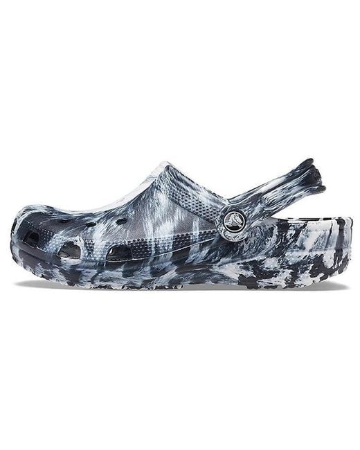 CROCSTM Blue Beach Marble Sandals