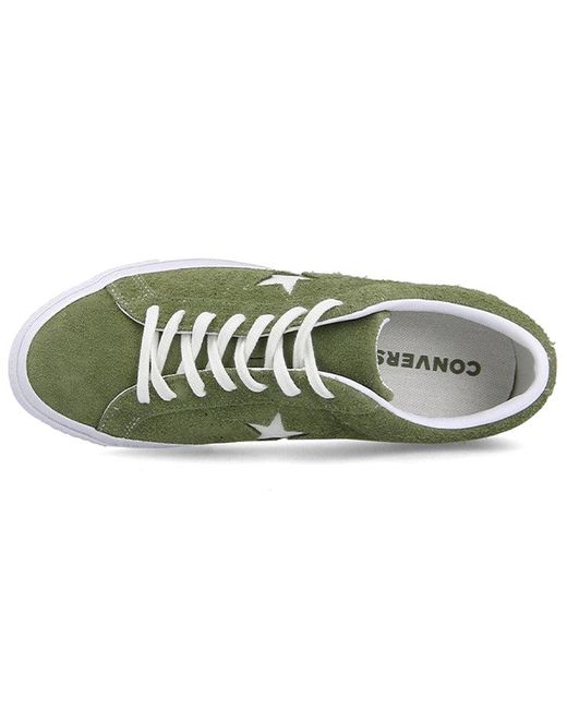Converse Green One Star Ox 'Field Surplus' for men