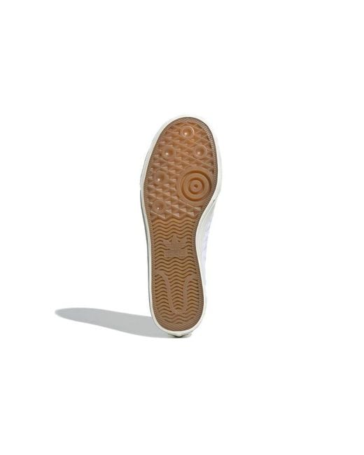 Adidas White Nizza Rf 'Triple' for men