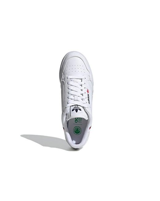 Adidas White Continental 80 'Vegan' for men