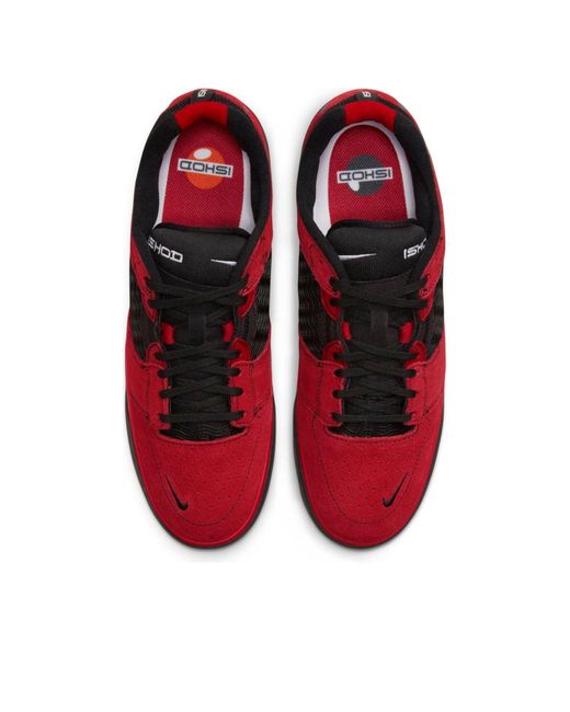 Nike Red Ishod Wair Sb 'Varsity' for men