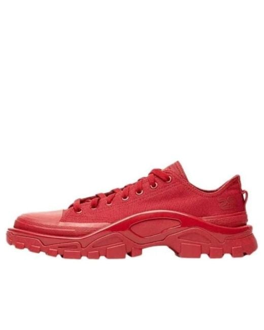 Adidas Red X Raf Simons Detroit Runner for men