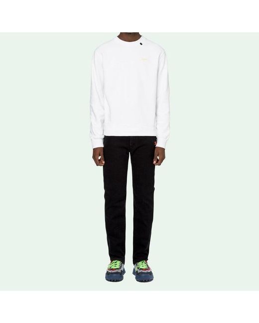 Off-White c/o Virgil Abloh Metallic C/O Virgil Abloh Acrylic Arrows Sweatshirt for men