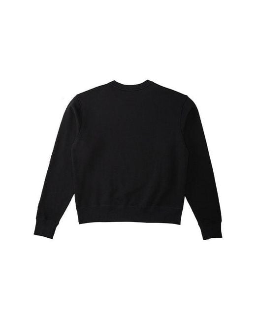 Adidas Originals X Pharrell Williams Crossover Casual Breathable Solid Color Round Neck Pullover Long Sleeves Black for men
