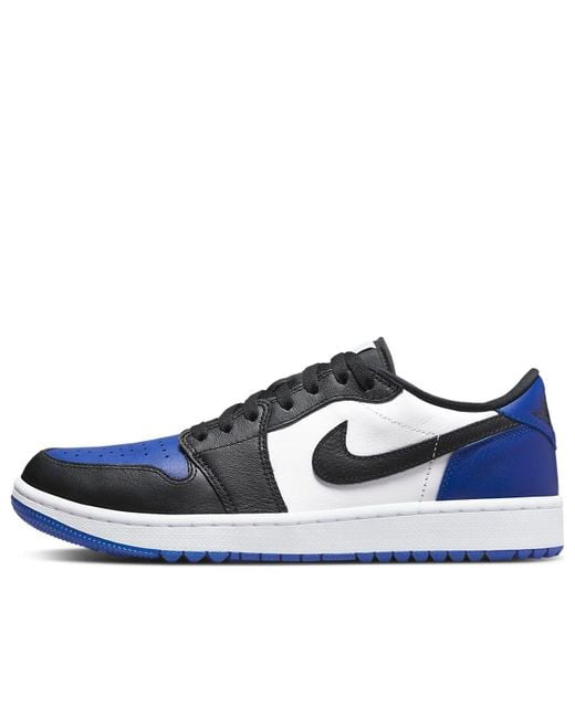 Nike Blue 1 Low Golf 'Royal Toe' for men