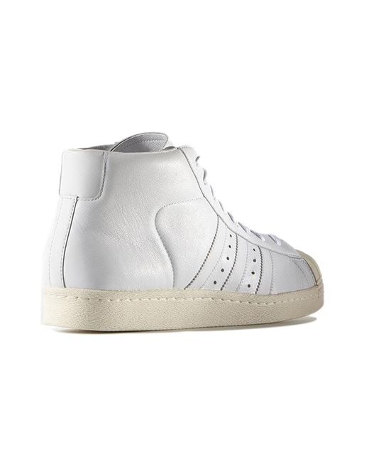 Adidas White Originals Pro Model Vintage D Chalk' for men