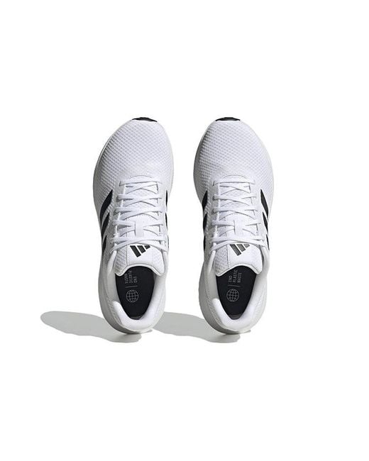 Adidas White Runfalcon 3 Running Shoe
