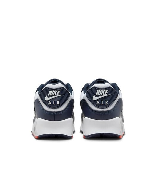 Nike Blue Air Max 90 Crimson' for men