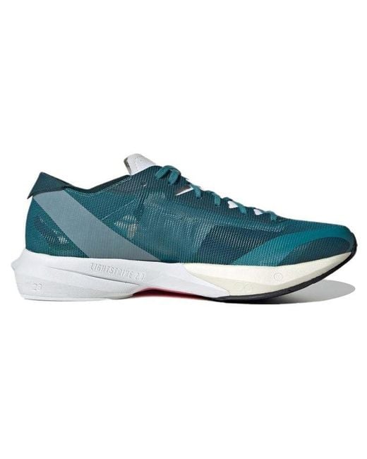Adidas Blue (Wmns) Adizero Adios 8 Shoes 'Wonder Solar'