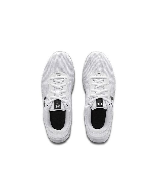 Under Armour White Mojo 2 Breathable Wear-Resistant Non-Slip Low Tops Sports Shoe for men