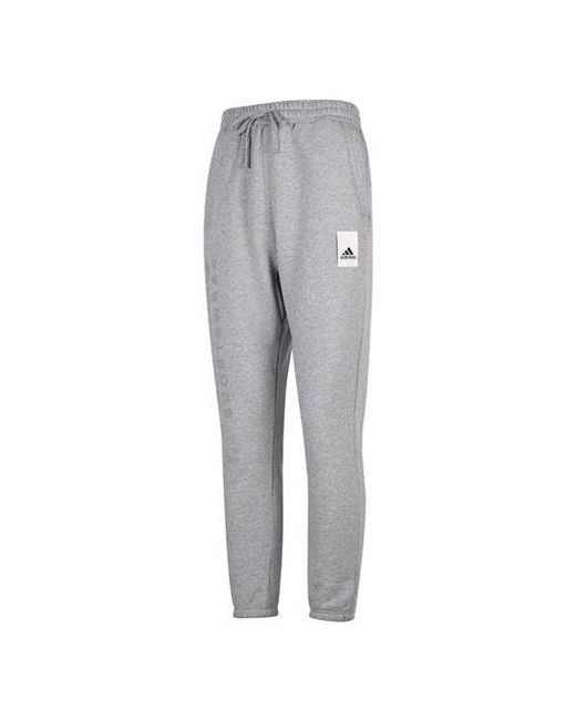 Adidas Gray Sportswear Lounge Sweatpants for men