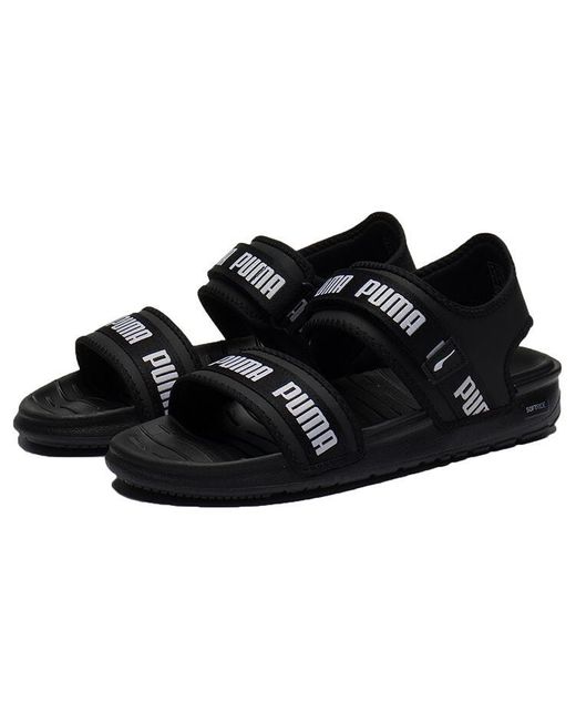 PUMA Black (Wmns) Softride Slide 'Wordmark for men