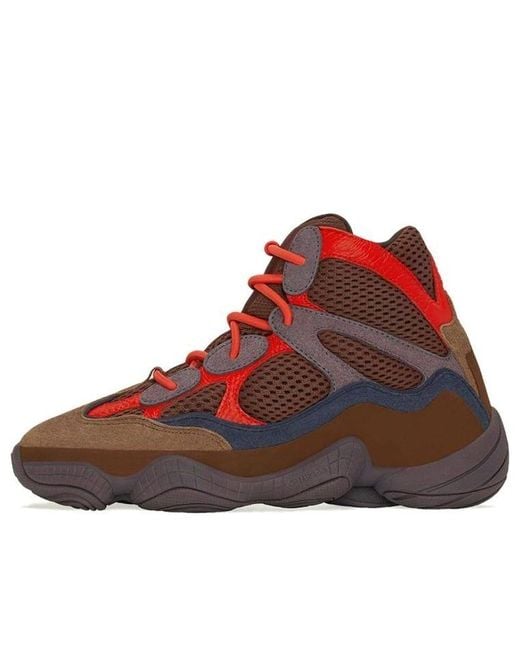 Adidas Red Yeezy 500 High 'Sumac' for men