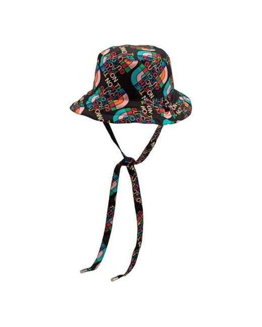 Gucci Black X The North Face Reversible Bucket Hat for men