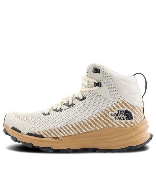 The North Face White (Wmns) Vectiv Fastpack Mid Futurelight Hiking Shoes