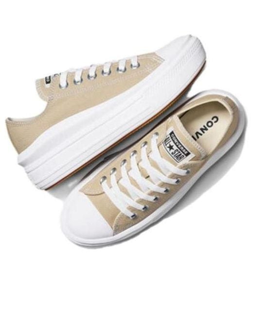 Converse White (Wmns) Chuck Taylor All Star Move Ox