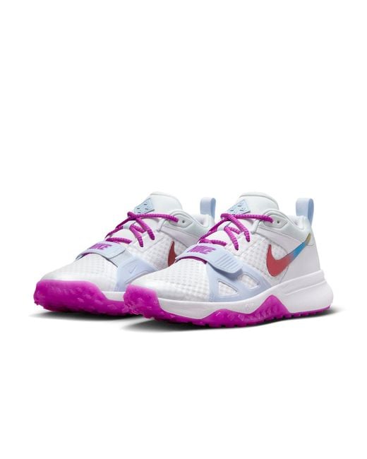 Nike Purple Air Zoom Diamond Elite Turf for men