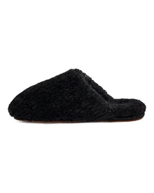 Ugg Black (Wmns) Maxi Curly Slide