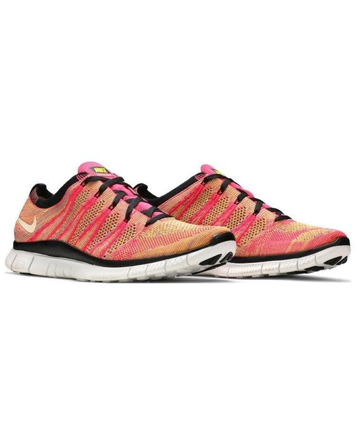 Nike Red Free Flyknit Nsw Flash' for men