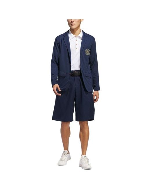 Adidas Blue X Malbon Sport Jacket Asia Sizing 'Collegiate' for men