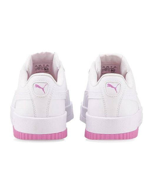 PUMA White (Wmns) Carina Logomania Kadin Sneakers