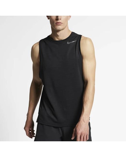 Nike Black Superset Training Vest Quick Dry Gym Vest for men