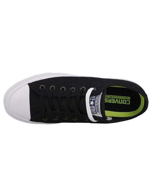 Converse Black Chuck Taylor All Star 2 Ox for men