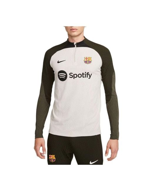 Nike Black Fc Barcelona 23/24 Dri-Fit Adv Strike Elite Jersey for men
