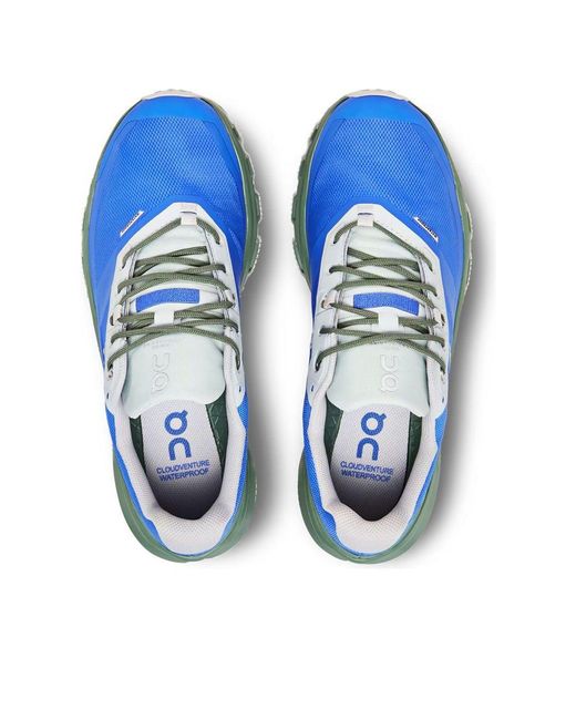 On Shoes Blue (Wmns) Cloudventure Waterproof 'Cobalt Ivy'