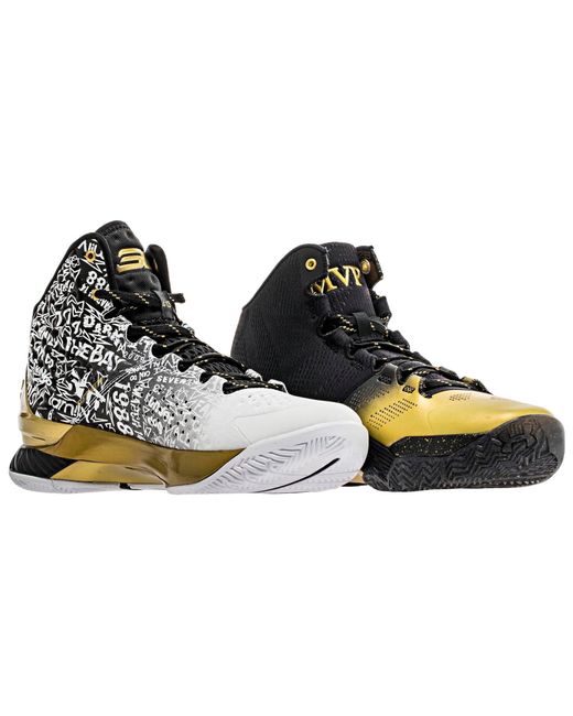 Under Armour Black Curry 2 'Back To Back Mvp' Pack for men