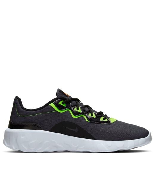 Nike Black Explore Strada Wntr 'Dark Volt' for men