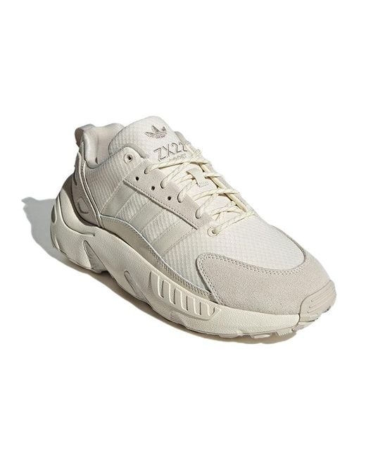 Adidas White Zx 22 Boost Bliss' for men